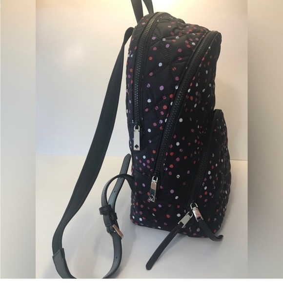 NWOT Kate Spade Karissa Large Quilted Nylon Backpack. - Picture 7 of 14